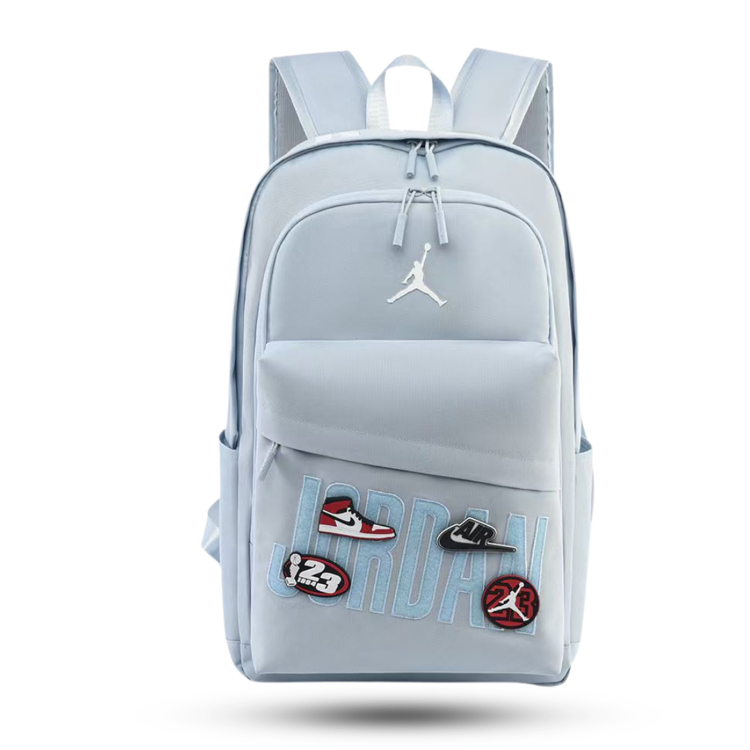 JORDAN SIGNATURE REBEL LOGO TEXTURED BACKPACK