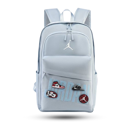 JORDAN SIGNATURE REBEL LOGO TEXTURED BACKPACK