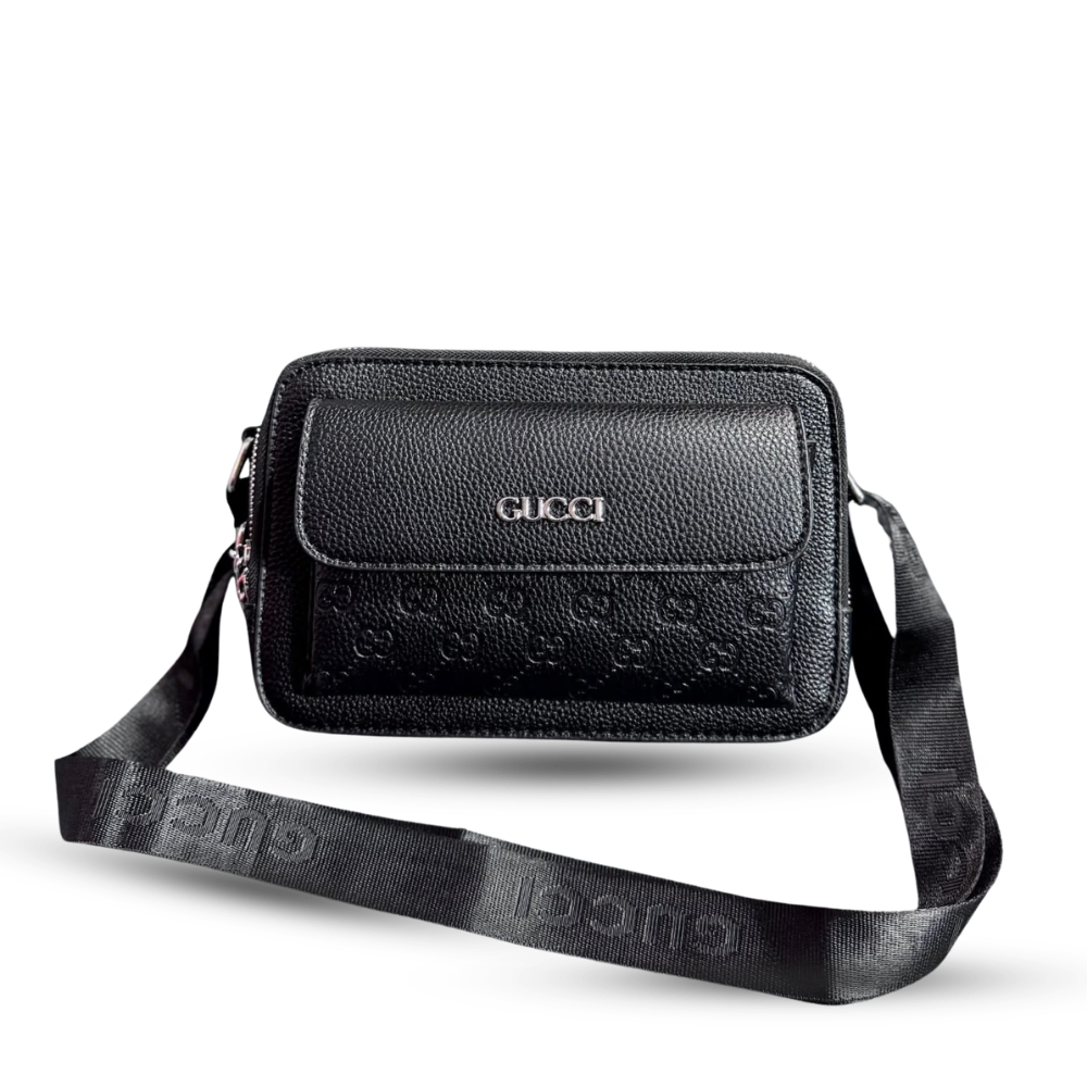 CLASSIC MATTE BLACK SLING CAMERA BAG