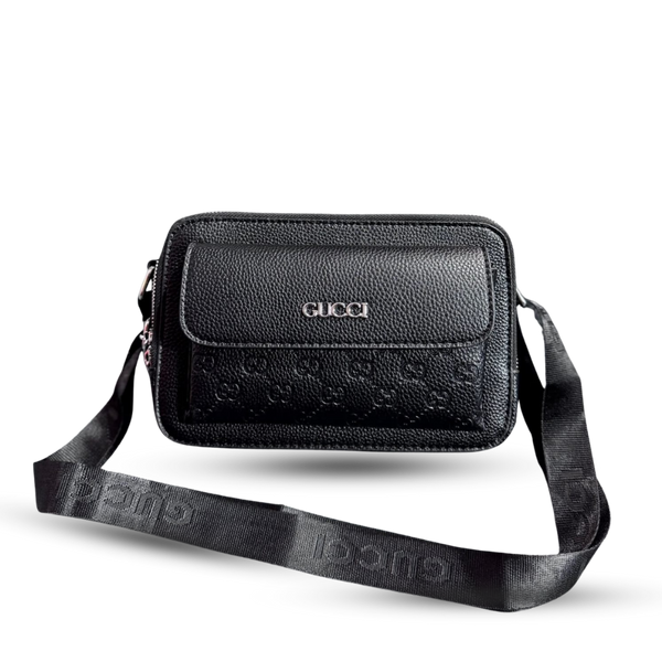 CLASSIC MATTE BLACK SLING CAMERA BAG