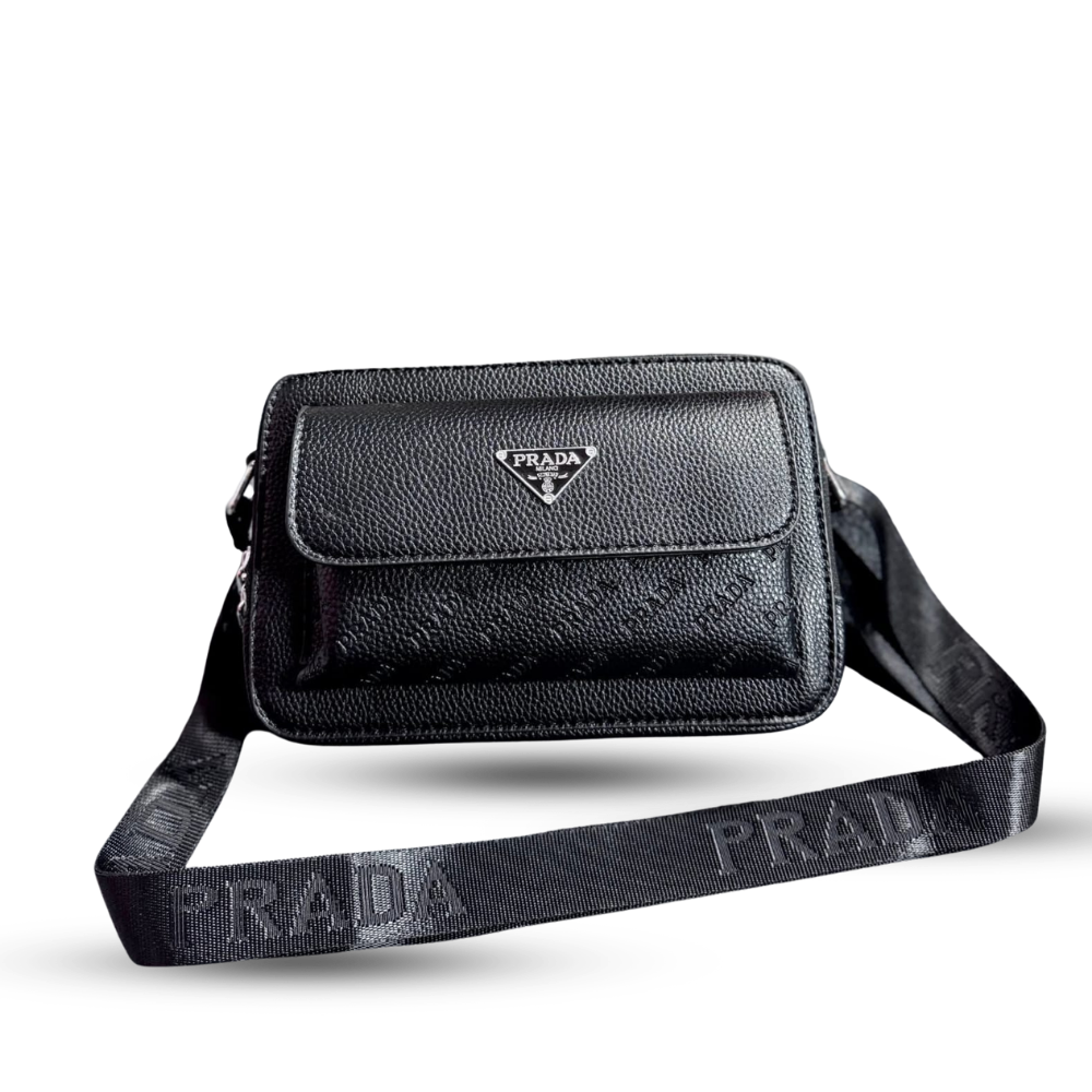 CLASSIC MATTE BLACK SLING CAMERA BAG