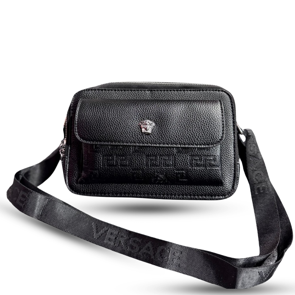 CLASSIC MATTE BLACK SLING CAMERA BAG