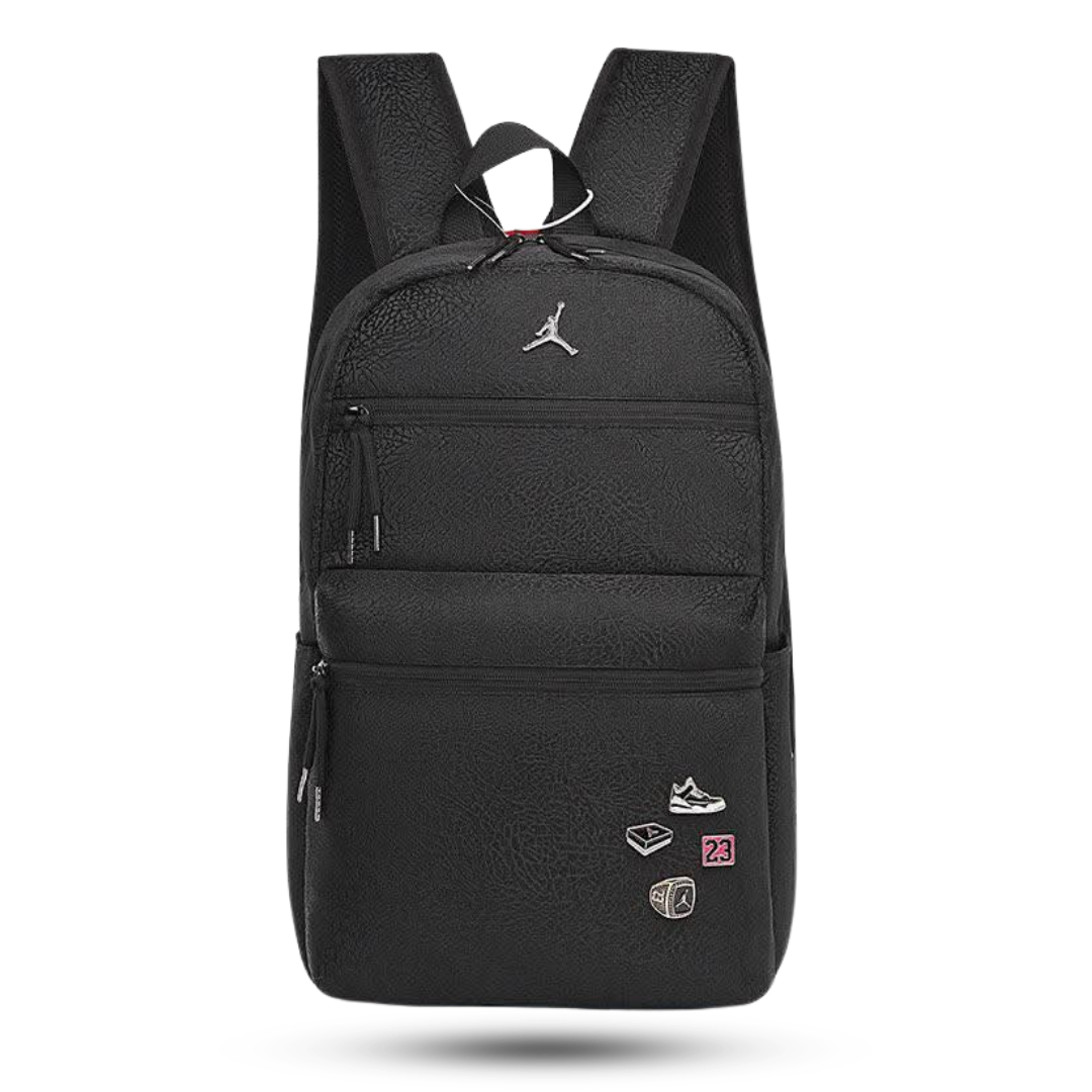 JORDAN STREET MONOGRAM PREMIUM BLACK BACKPACK